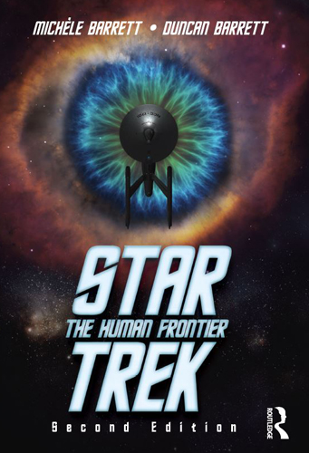 Book cover for StarTrek the Human Frontier